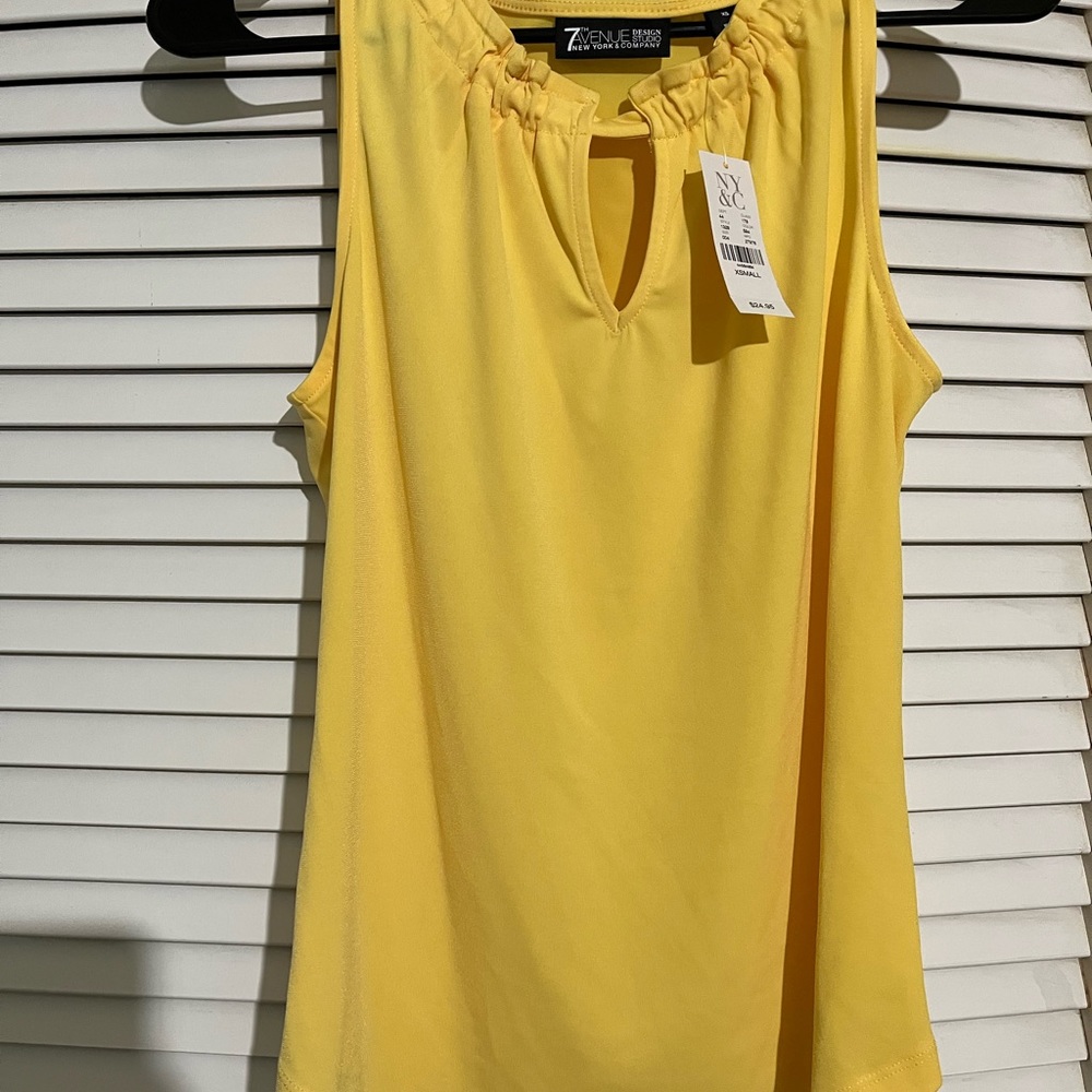 New York & Company sleeveless top.